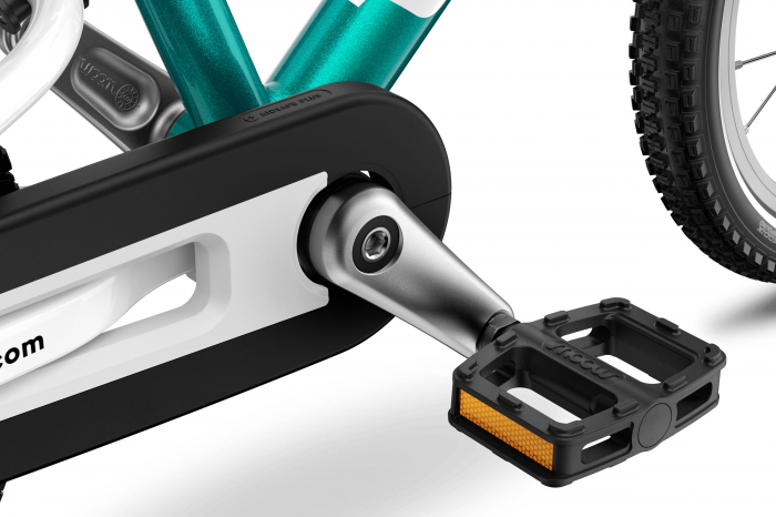 Bicicleta copii Woom 2 Go cu roti 14" verde Metallic Turquoise Petrol [4]