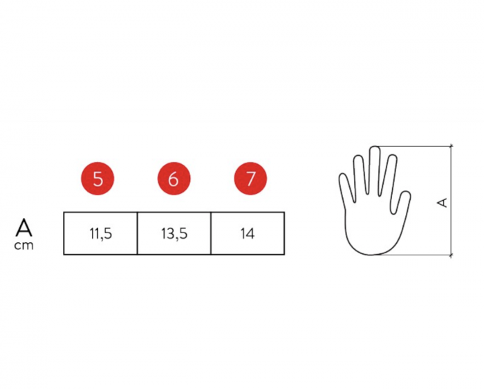 Woom - manusi ciclism copii tens bike gloves - rosu, marimea 6 [4]