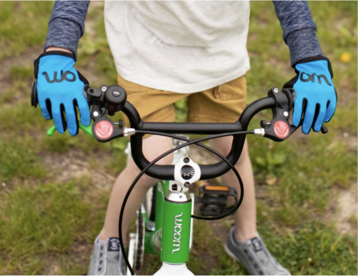 Woom - manusi ciclism copii tens bike gloves - verde, marimea 6 [5]