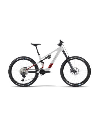 Biciclete electrice - 27 Whistle AXR C8.7 White/Red L/48 M2S81