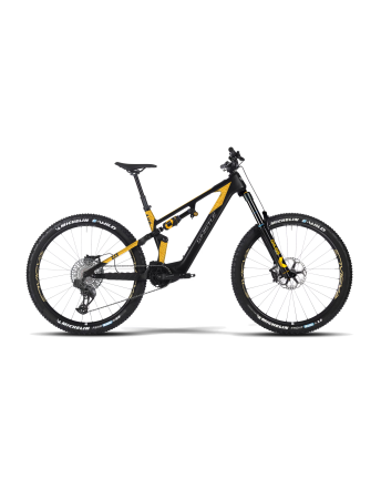 Biciclete electrice - 27 Whistle AXR C9.7 Black/Yellow STRIP L/48 M2S81
