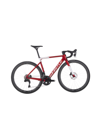 Biciclete - 27 Whistle Vaero2 105, 12Di2 L/54, Red/White