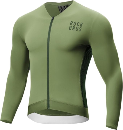 Echipamente - Bluza ciclism Rockbros, verde, M INTL