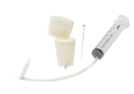 Piese - Set de aerisire Shimano TLBT03-S mic (pâlnie translucidă, seringă+șarpe)