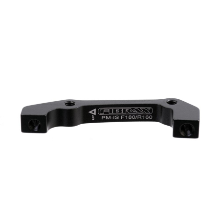 Accesorii frana - Adaptor etrier Fibrax , PM/IS , R160/F180mm , negru