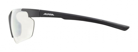 Ochelari de bicicleta Alpina Defey Hr negru mat/lentila transparenta [2]