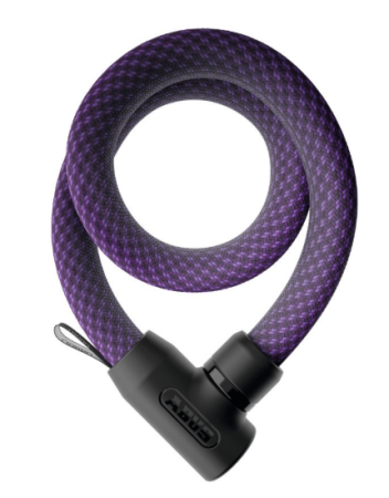 Accesorii - Antifurt ABUS Yarnit 4004K/110 cm, midnight purple