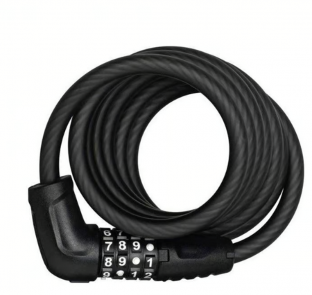 Accesorii - Antifurt bicicleta Abus Numero 5510C/180/10 Negru
