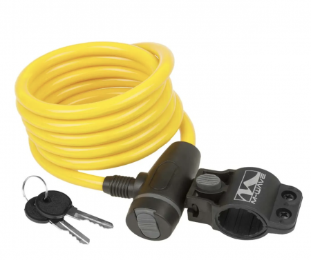 Accesorii - Antifurt Bicicleta Cheie M-Wave "S 10.18", galben
