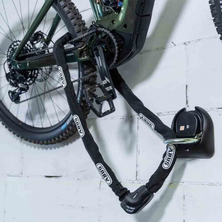 Antifurt cu prindere in perete Abus WBA65 B/SB+Bike Holder [1]