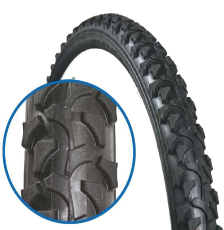 Accesorii anvelope - Anvelopa Bicicleta Colinelli ZY-012 - 14 x 1.95 Inch, Negru