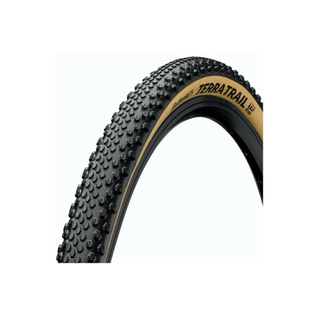 Piese - Anvelopa pliabila Continental Terra Trail Shieldwall 35-622 (28x1.35) negru/cream