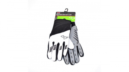 Manusi - Manusi Bikeforce lungi alb-negru L