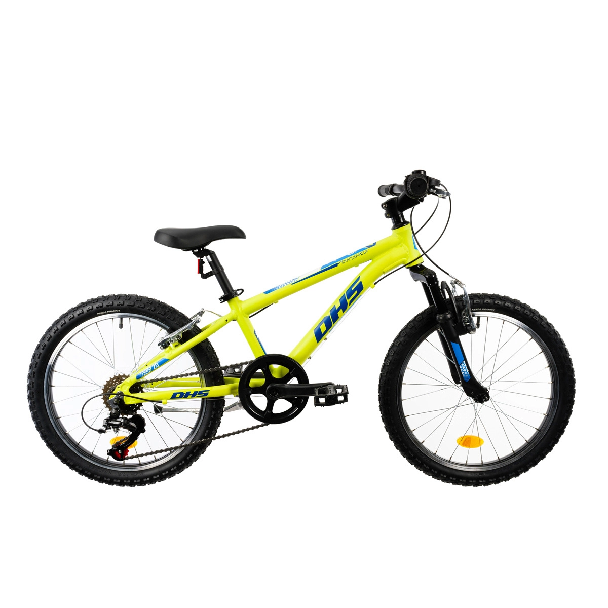 Bicicleta Copii Dhs Terrana 2023 - 20 ", Verde [0]