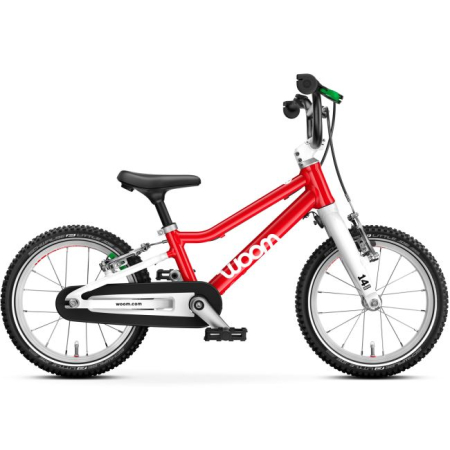 Biciclete - Bicicleta copii Woom 2 Go cu roti 14" rosu Woom Red