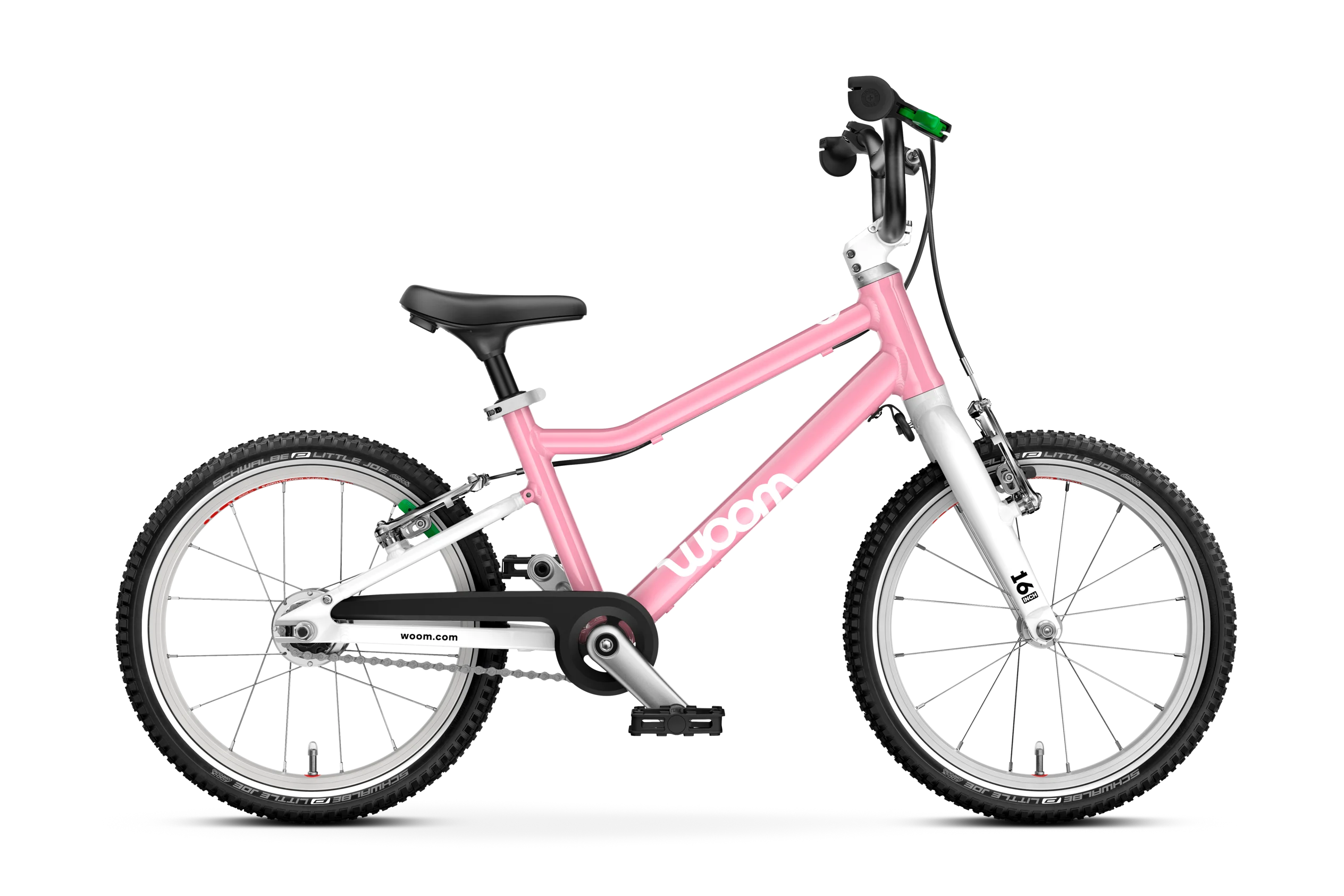 Biciclete - Bicicleta copii Woom 3 Automagic Go cu roti 16" - powder pink