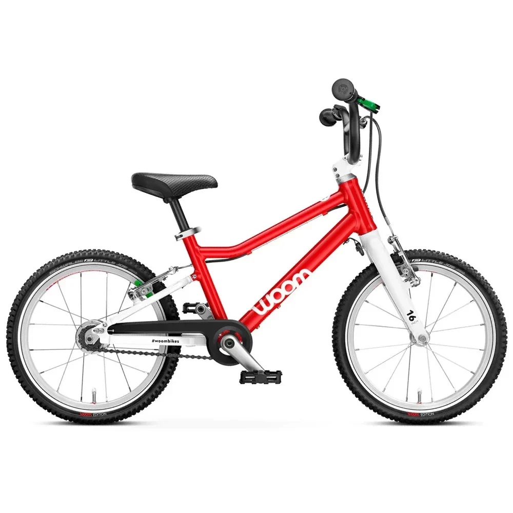 Biciclete copii - Bicicleta copii WOOM 3 Automagic Rosu