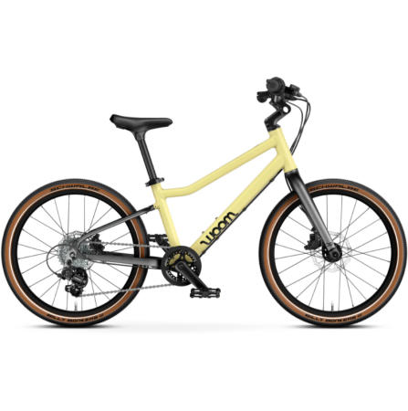 Biciclete - Bicicleta copii Woom 4 Explore cu roti 20" galben Mellow Yellow