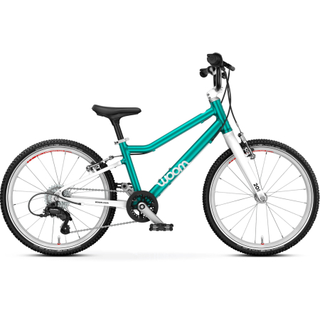 Biciclete copii - Bicicletă copii Woom 4 Go cu roți 20" Mettalic Petrol
