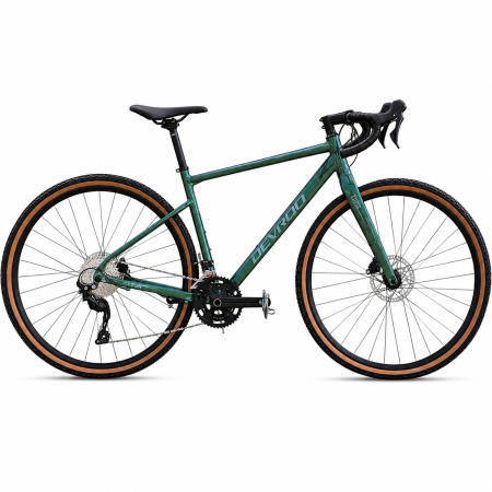 Biciclete - Bicicleta Gravel Devron 1.0 - 28 inch, L (510 mm), Verde