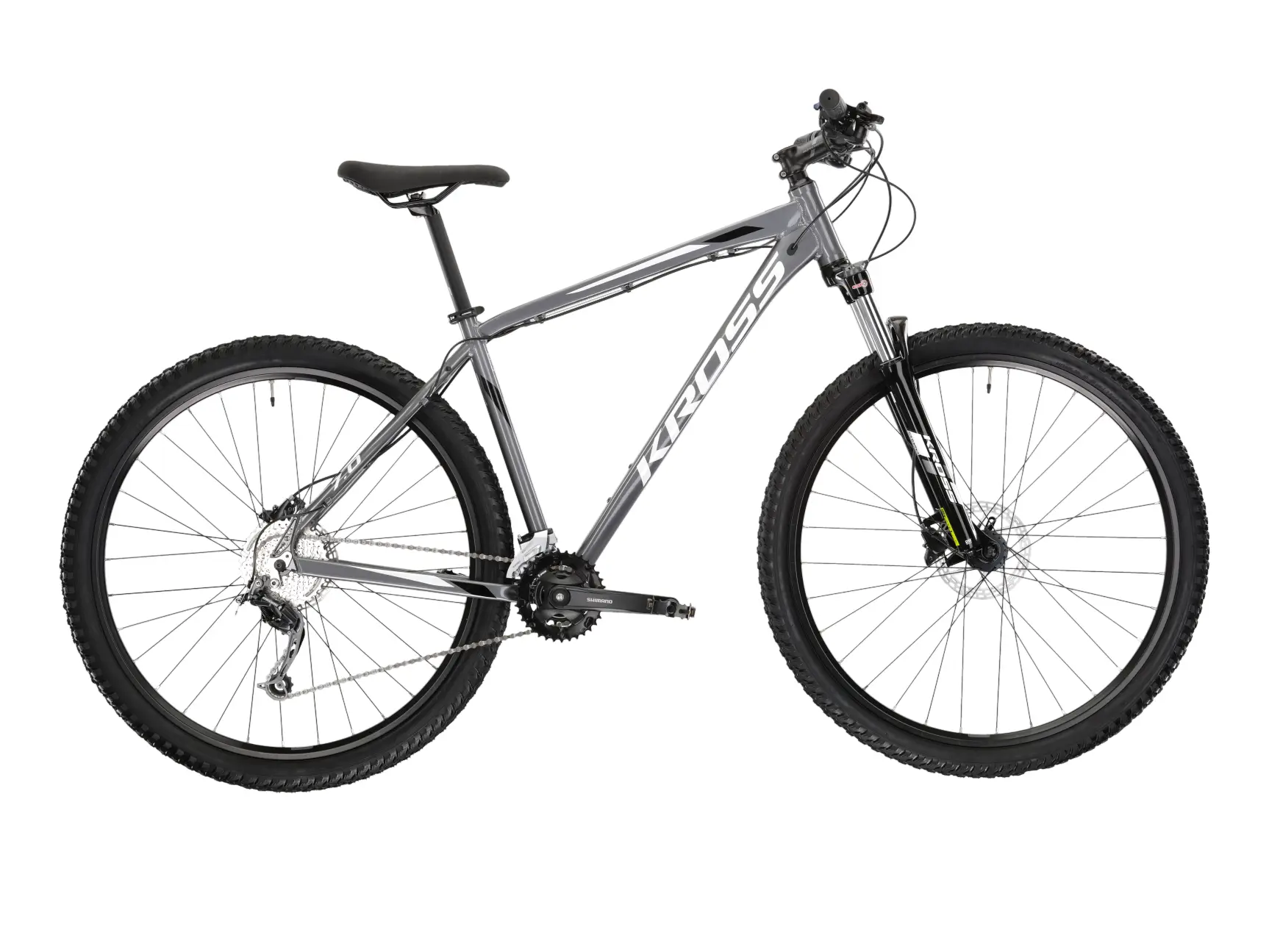 Biciclete adulti - Bicicleta Kross Hexagon 7.0M, Roti 29 Graphite White Black