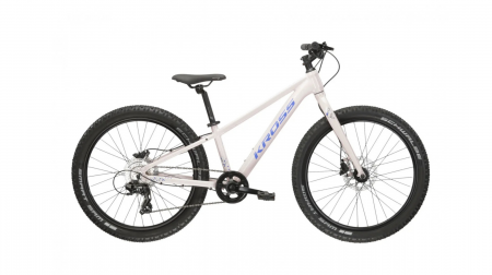 Biciclete copii - Bicicleta Kross Lea Jr 2.0 24 Pink Purple