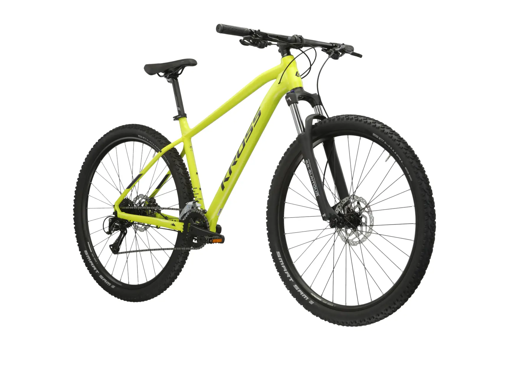 Bicicletă Kross Level 1.0 29" - model 2025 verde lime / negru / mat - L (19") - Kross [1]