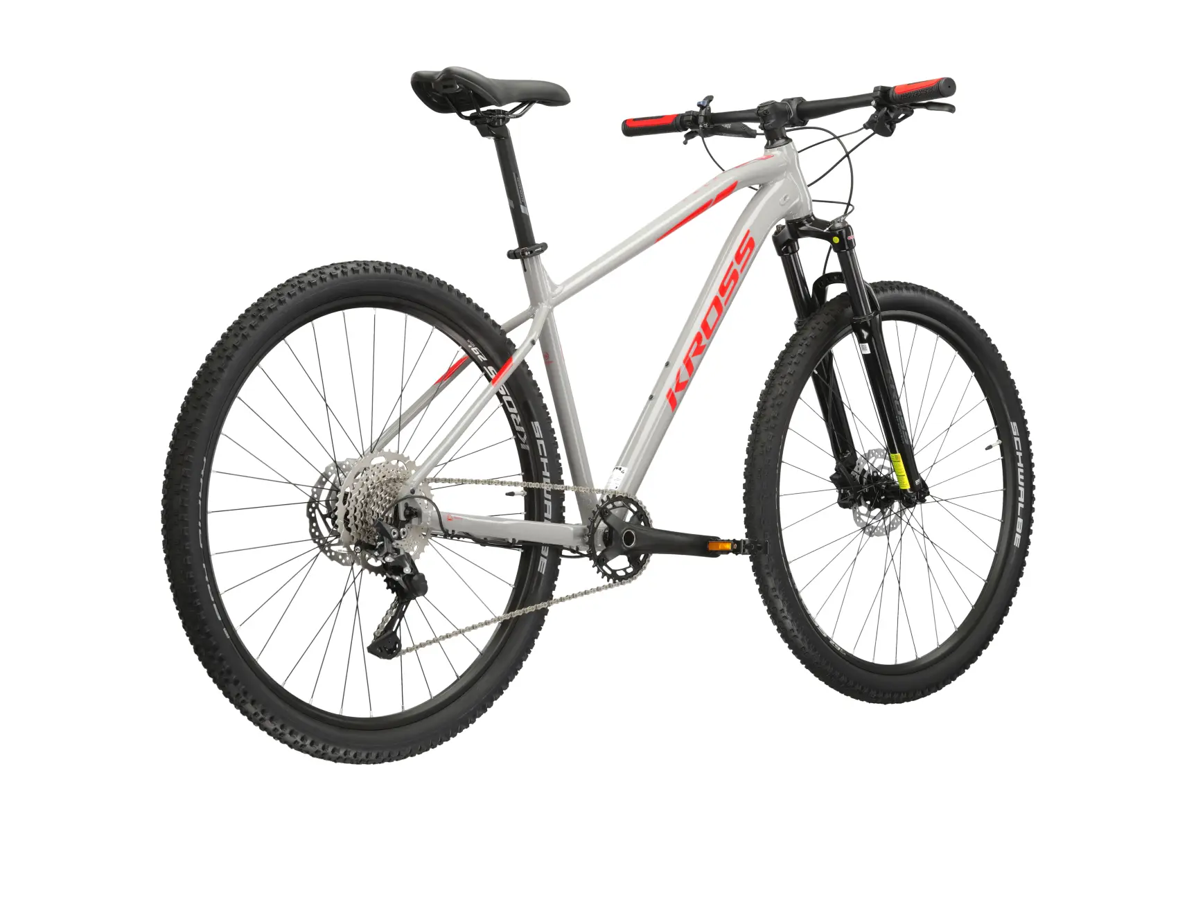 Bicicleta Kross Level 4.0, Roti 29 Inch,Culoare Gray Red Glossy [2]