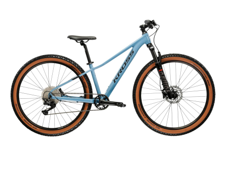 Biciclete adulti - Bicicleta Kross Level Jr 6.0, 27,5, albastru/negru S
