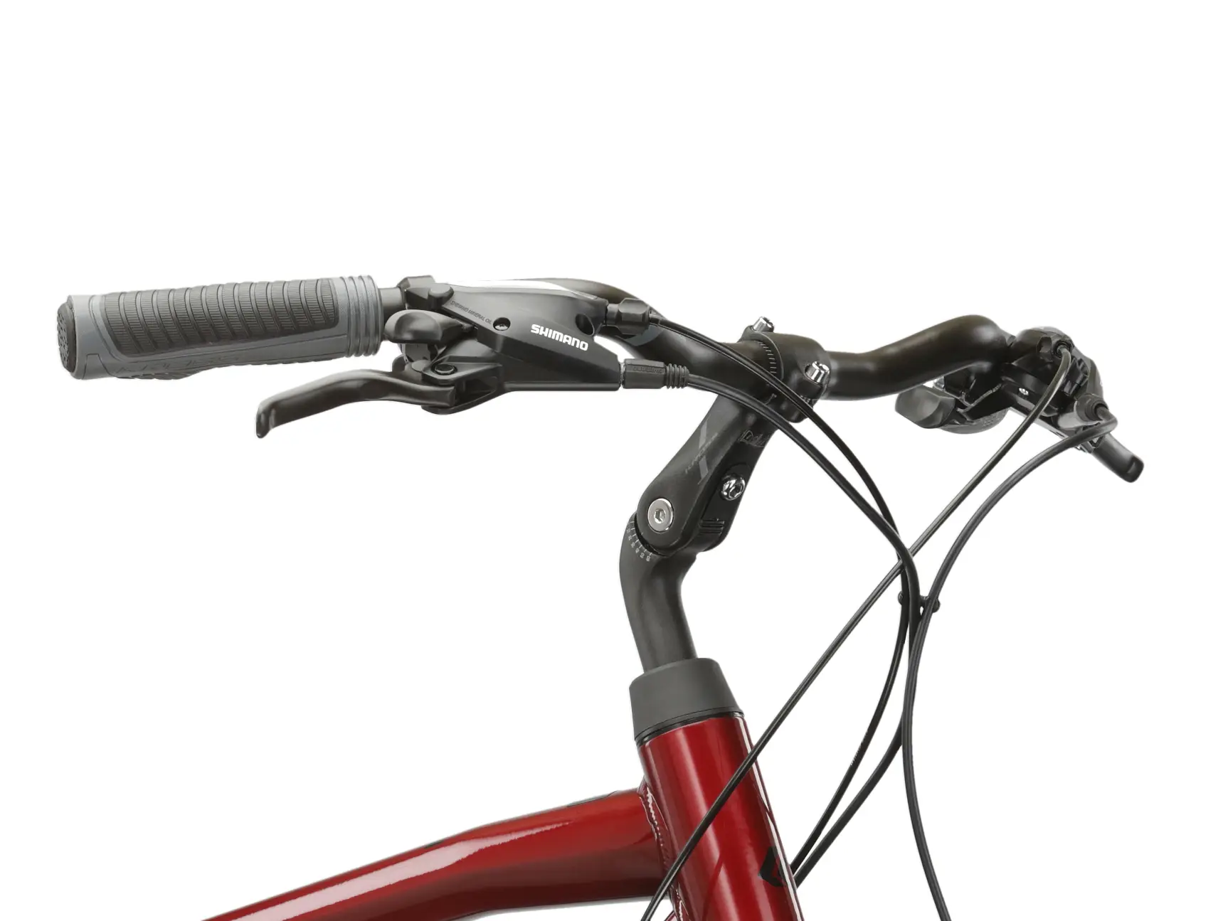 Bicicletă KROSS TRANS 4.0 28" Ruby-Negru-Red Glossy, M, 480mm [1]