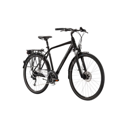 Biciclete - Bicicletă Kross Trans 5.0 28 negru-gri, 17"