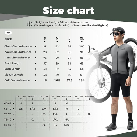 Bluza ciclism cu maneca lunga Rockbros, marime S [2]