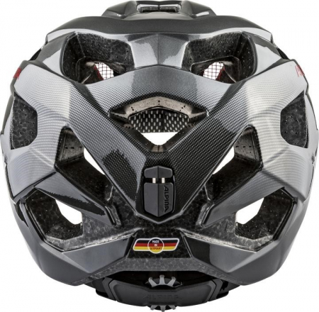 Cască Alpina Anzana darksilver/black/red gloss,52-57 [3]