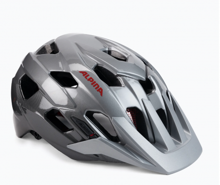 Casti - Cască Alpina Anzana darksilver/black/red gloss,57-61