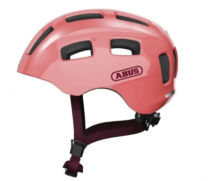 Casti copii - Cască bicicletă copii Abus Youn-I 2.0 Living Coral M
