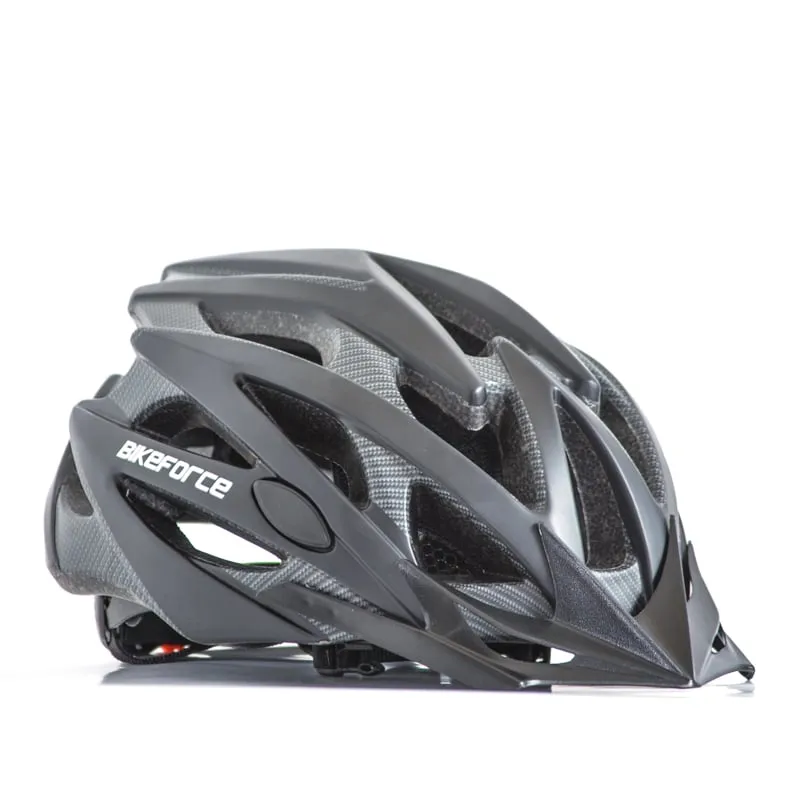 Casti adulti - Cască Bikeforce CHINOOK, grey-carbon, 58-61