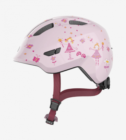 Casti copii - Casca copii ABUS SMILEY 3.0 Rose Princess (M/50-55 cm)