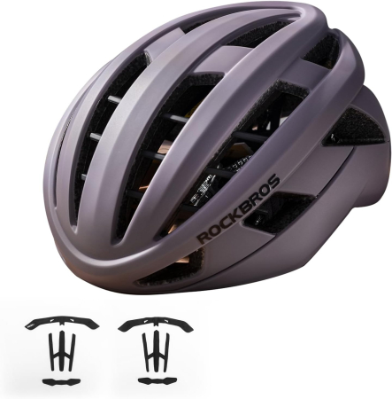 Echipamente - Cască de bicicletă ROCKBROS  Reglabilă Ușoară Unisex Adulți M (54-58 cm)