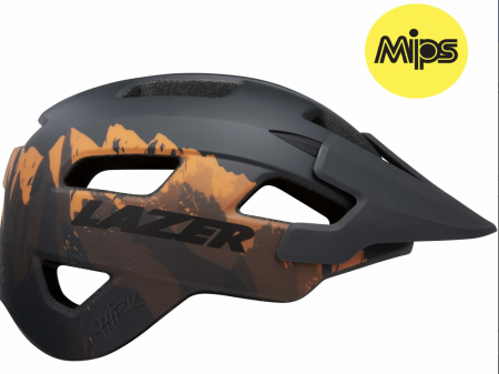 Casti - CASCA LAZER CHIRU MATTE COBALT ORANGE ,58-61cm(L)