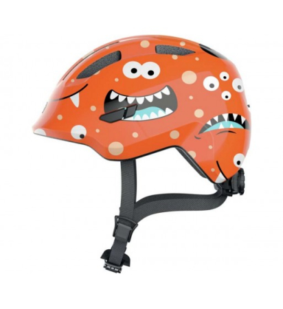 Echipamente - Casca protectie copii ABUS Smiley 3.0 orange monster, marimea S (45-50 cm)