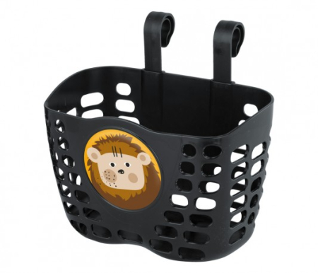 Accesorii Cadru - Cos bicicleta pentru copii KLS Buddy, negru, leu