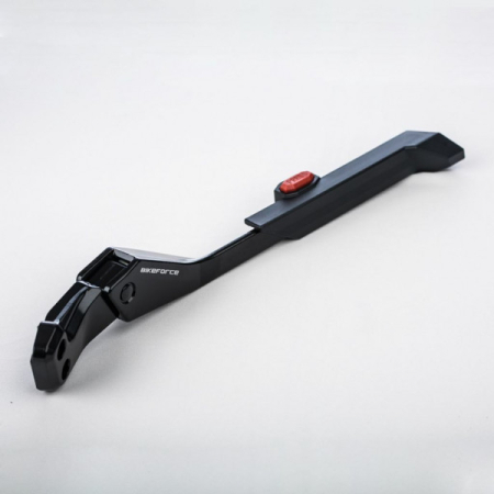 Picior de sprijin - Cric spate reglabil Bikeforce aluminiu fix. 2 suruburi 20mm, 24-29 black