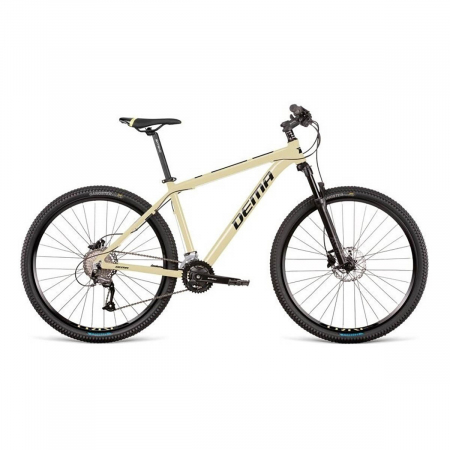 Biciclete adulti - Bicicleta Dema 27.5" Pegas 3.0 cu 2X8 Sand/Yellow/Black ,L