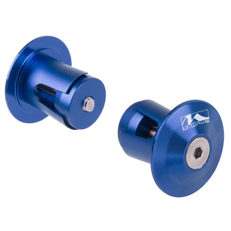 Piese - Dopuri ghidon M-Wave, aluminiu, albastre
