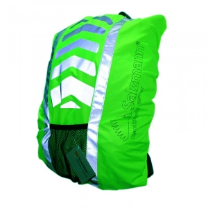 Accesorii - Husa Rucsac reflectorizanta Salzmann 3M verde