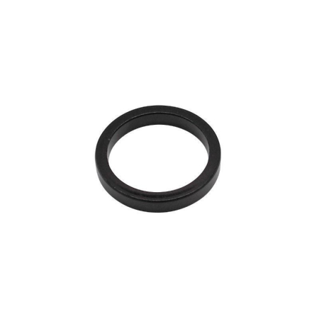 Cuvete - Inel distanțier metalic, negru, 5 mm, pentru furci 1 1/8'', diametru 28.5mm
