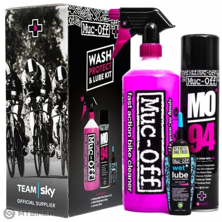 Intretinere bicicleta - Kit mentenanță Muc-Off Wash Protect And Lube Kit