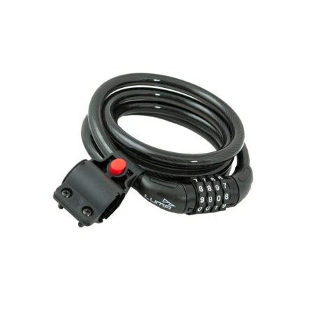 Accesorii - Lacat Luma Enduro Spiral Match 8x150 negru C/B C36