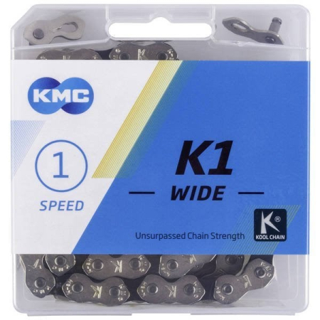 Piese - Lant KMC K1 Wide Silver/Black