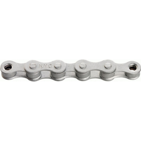 Piese - Lant KMC S1 Wide Single Speed 112 Zale Argintiu mat